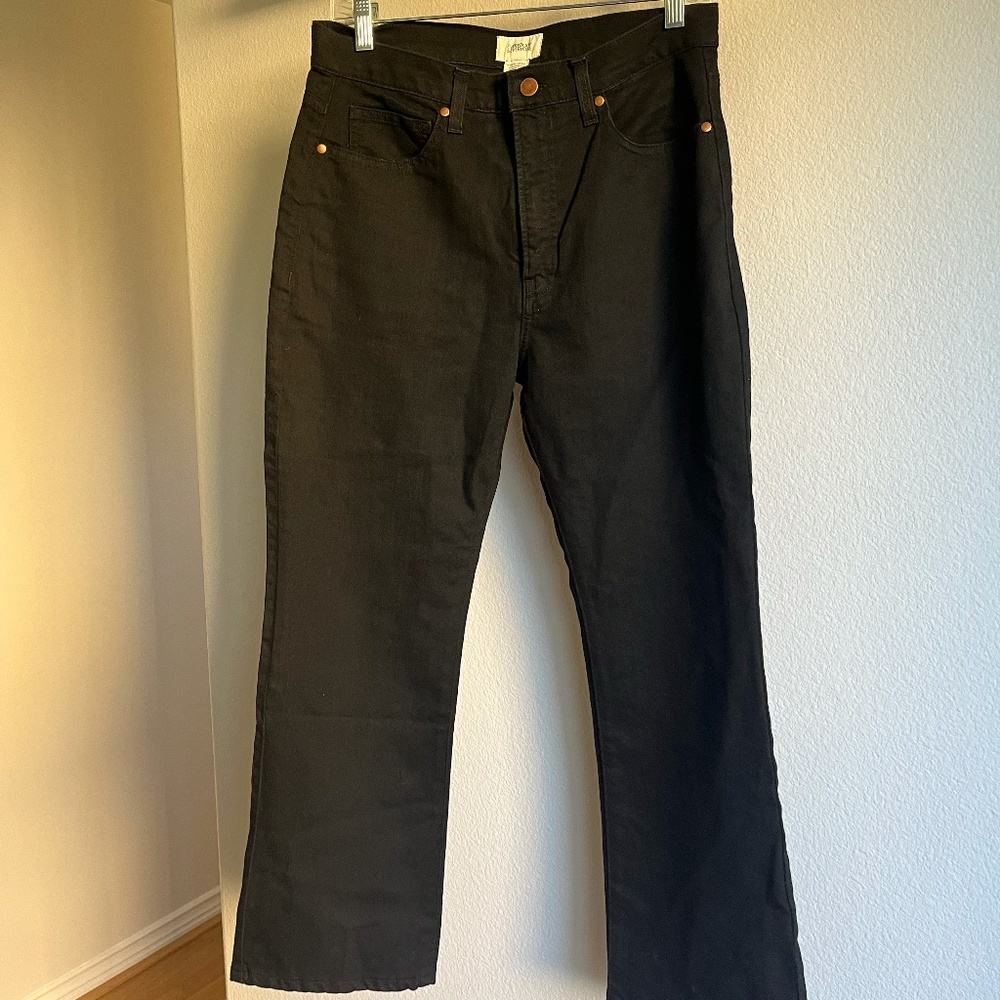 Black Flare Jeans